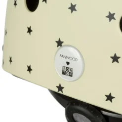 Banwood casque bonton crème