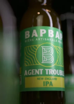 Bapbap - bière neipa - agent trouble - 33cl - 6%