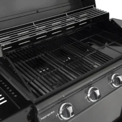 Barbecue au gaz reno - 4 brûleurs avec thermomètre 14kw