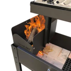 Barbecue bois parilla v lenagrill - cuisine argentine authentique - brasero pro