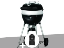 Barbecue à charbon charcoal kettle pro 47 cm + housse pour barbecue à charbon ke