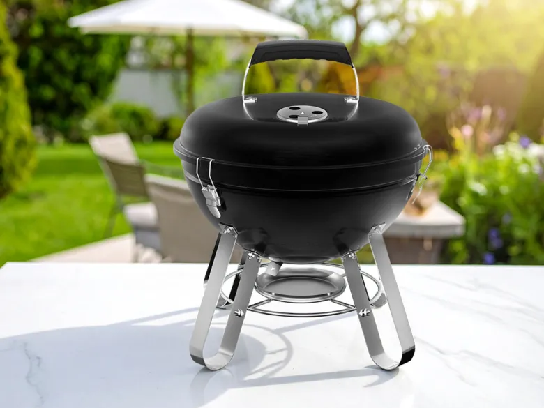 Barbecue à charbon charcoal portatif kettle premium nomade - napoleon