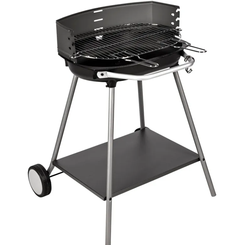 Barbecue à charbon de bois kos avec cuve en fonte