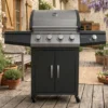 Barbecue à gaz piretto 4 brûleurs + 1 brûleur latéral - jardideco