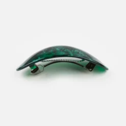 Barrette ovale Vert