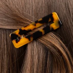Barrette rectangle - écaille