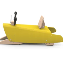 Bascule et porteur moto - jaune