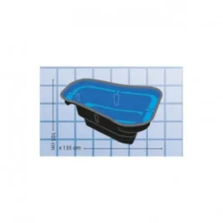 Bassin préformé start 250l - 1m35