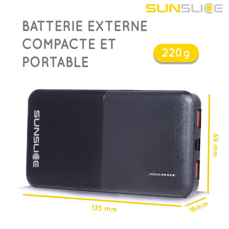 Batterie externe 10000mah puissante
