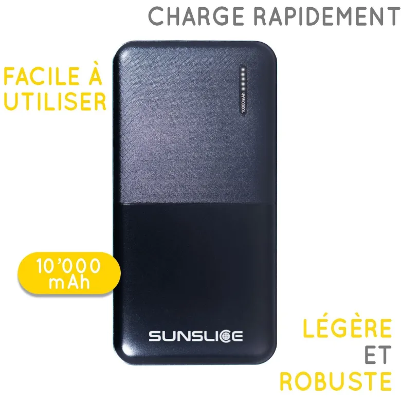 Batterie externe 10000mah puissante