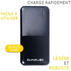Batterie externe 20000mah puissante