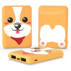 Batterie externe power animal corgi - 5 000mah - mob