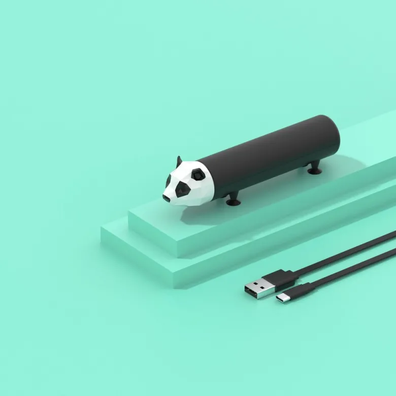 Batterie externe power pets panda - 4800 mah - mob