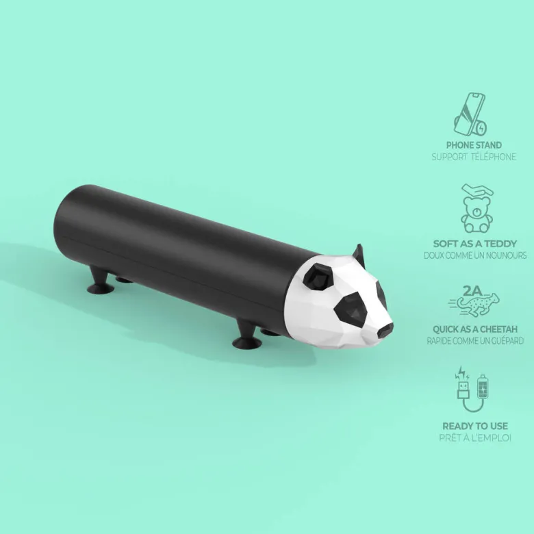Batterie externe power pets panda - 4800 mah - mob