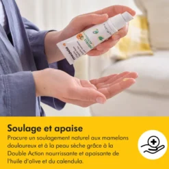 Baume double action bio pour mamelons 40g