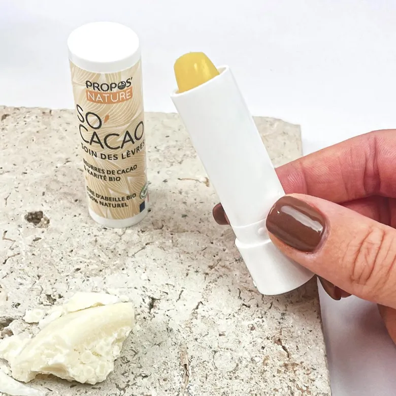 Baume à lèvres bio so'cacao - au beurre de cacao - 3,7g