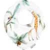 Bavoir bandana coton safari