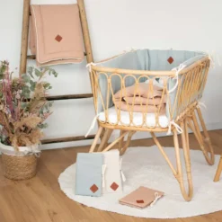 Bavoir bébé en lin - dès la naissance