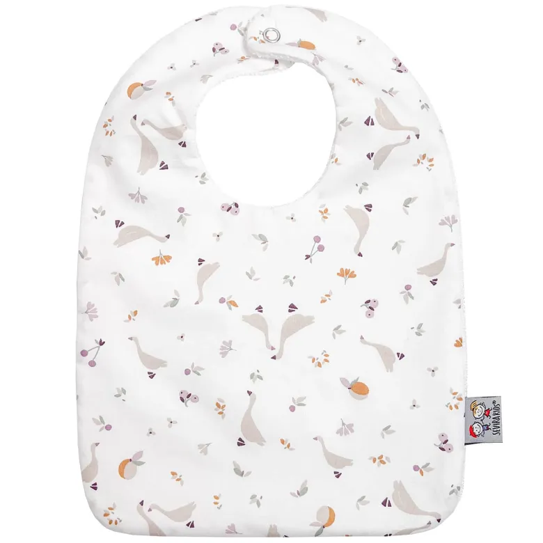 Bavoir en coton sidonia