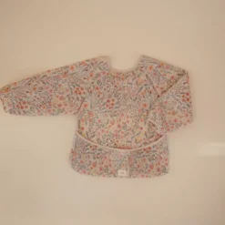 Bavoir à manches longues pastel blooms (6-24 mois)