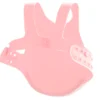 Bavoir récupérateur silicone rose 6