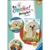 Be creative string art chiens