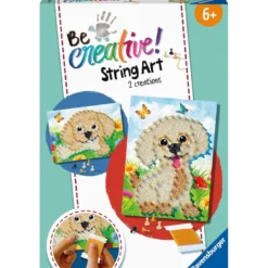 Be creative string art chiens