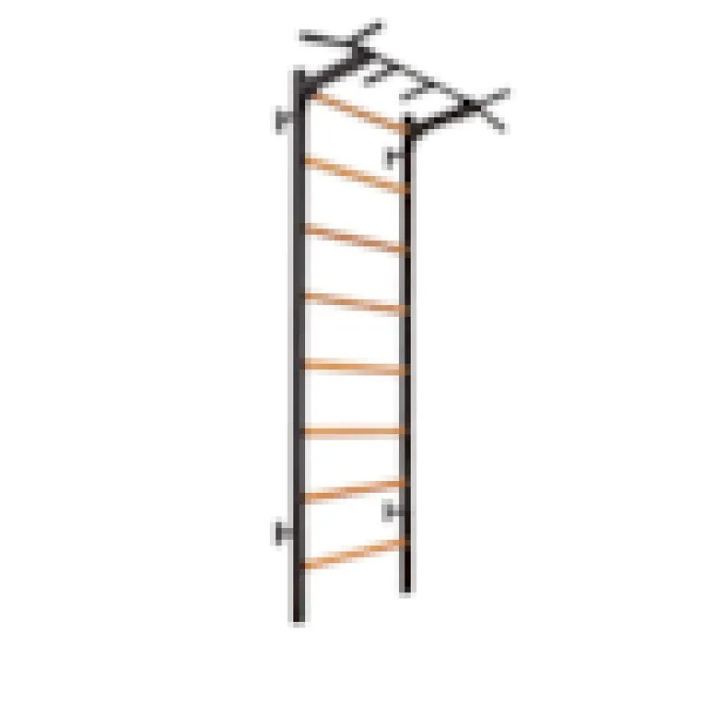 Benchk 221b espalier bois métal noir