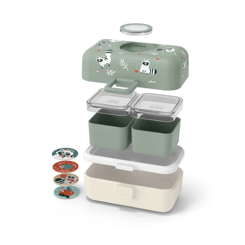 Bento compartimenté enfant 800ml raton