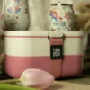 Bento - lunchbox 2 etages 1200 ml - bohemian