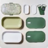 Bento - lunchbox 2 etages 1200 ml - jasmine