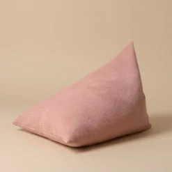 Berlingot - coussin méditation rose poudré