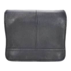 Besace messager cuir maxime noir