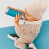 Biberon d'apprentissage évolutif en inox