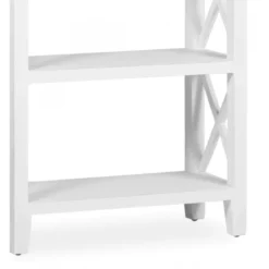 Bibliothèque bois blanc - mélicia