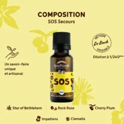 Biofloral - enfants sos secours jour - bio