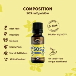 Biofloral - sos secours nuit paisible - bio