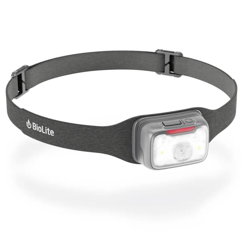 Biolite range 500 - lampe frontale led 500 lm - running - recharge rapide ip67 Gris
