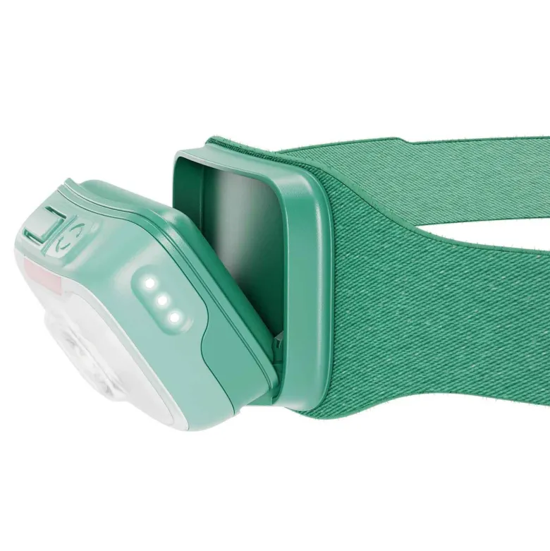 Biolite range 400 - lampe frontale led 400 lm - running - recharge rapide ip67 Vert