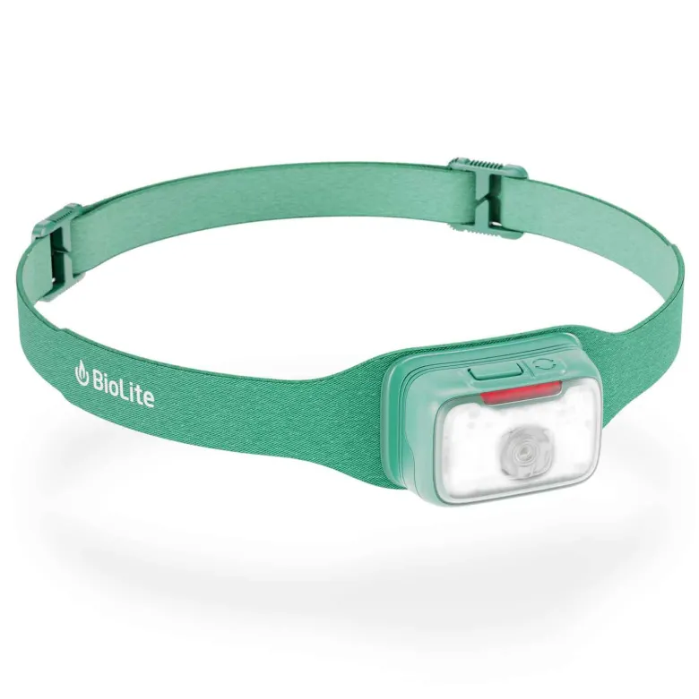 Biolite range 400 - lampe frontale led 400 lm - running - recharge rapide ip67 Vert