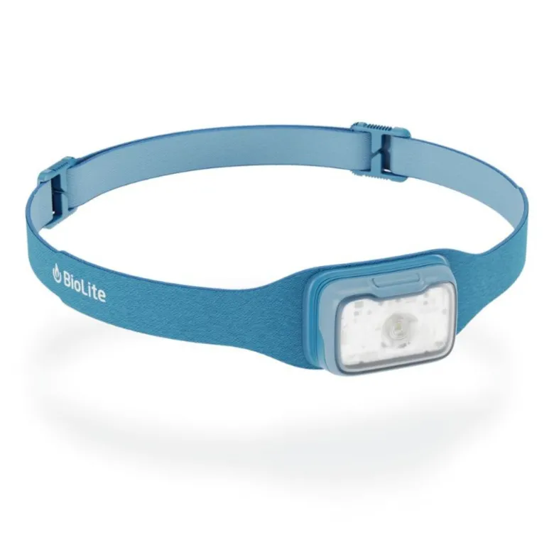 Biolite range 300 - lampe frontale led 300 lm - running - recharge rapide ip67 Bleu