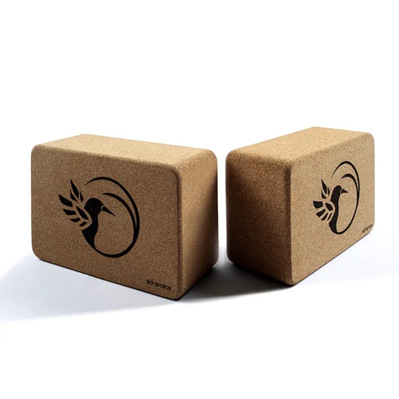 Bloc de yoga liège 9,5 cm colibri