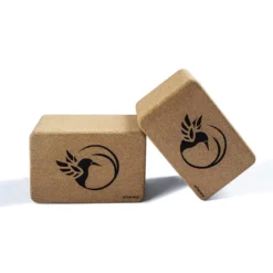 Bloc de yoga liège 9,5 cm colibri