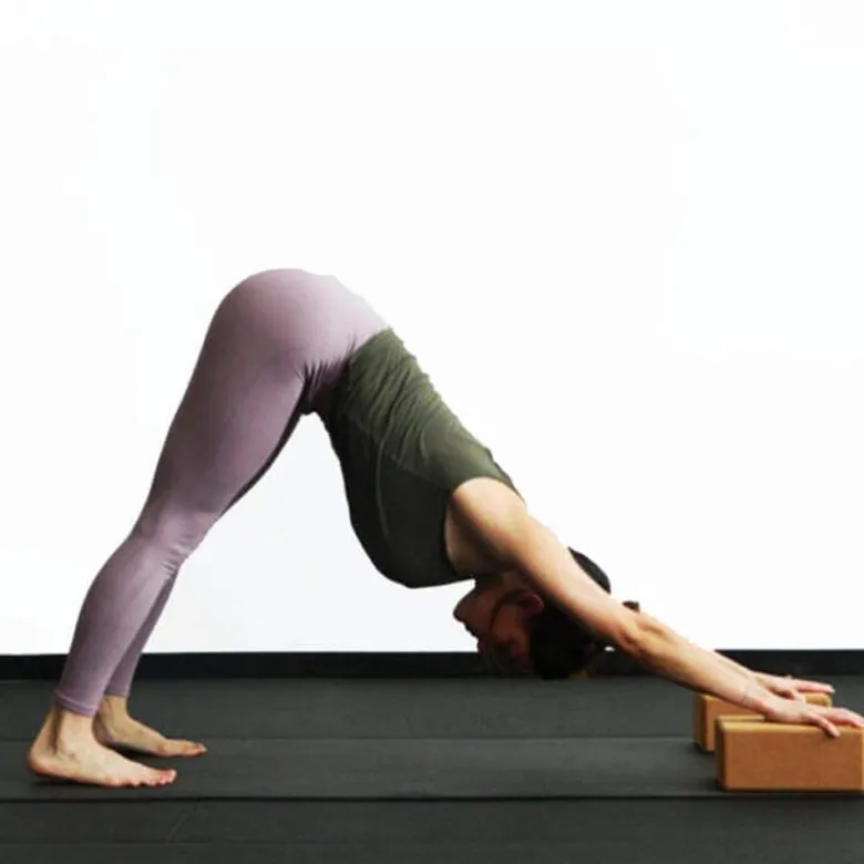 Bloc de yoga liège mandala - ep 7,5 cm