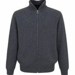 Blouson cicero gris 70% acrylique 30% laine
