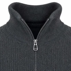 Blouson cicero gris 70% acrylique 30% laine