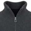 Blouson cicero gris 70% acrylique 30% laine
