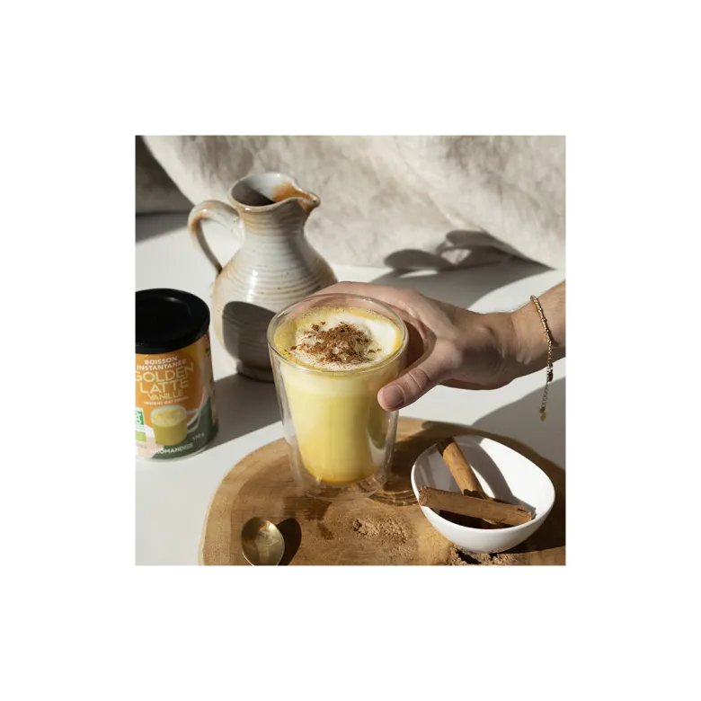 Boisson instantanée golden latté vanille bio avoine 170g