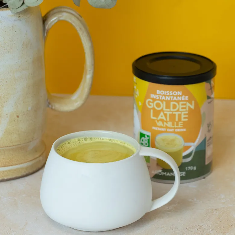 Boisson instantanée golden latté vanille bio avoine 170g