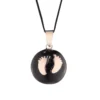 Bola de grossesse baby feet email noir